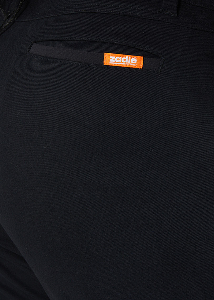 Zadie workwear the workz short black she wear