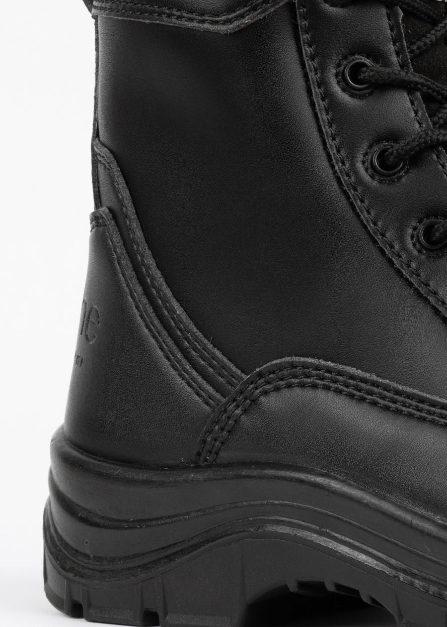 Vegan leather work on sale boots