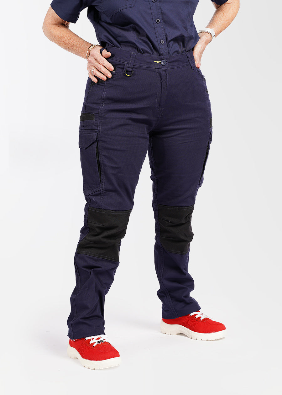 Women's Hi Vis Stretch Work Cargo Pants | Women's Work Clothes | Co Gear –  COgear Women's Workwear