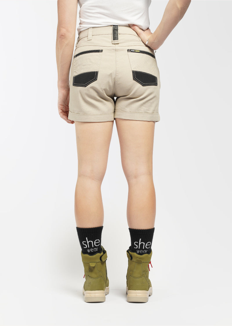 Buy Bisley Womens Flx & Move Shorts (BSHL1045_BBLK) Black [GD] Online  Australia
