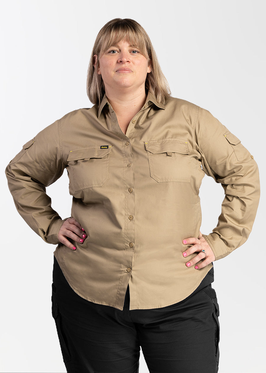 X-Airflow womens ripstop long sleeve shirt – she wear