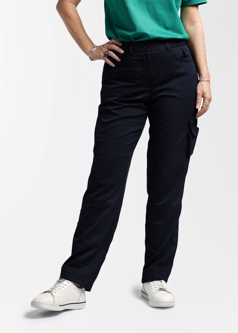 Women's Pocket Cargo Pants Women's Trendy Elastic Waist Design